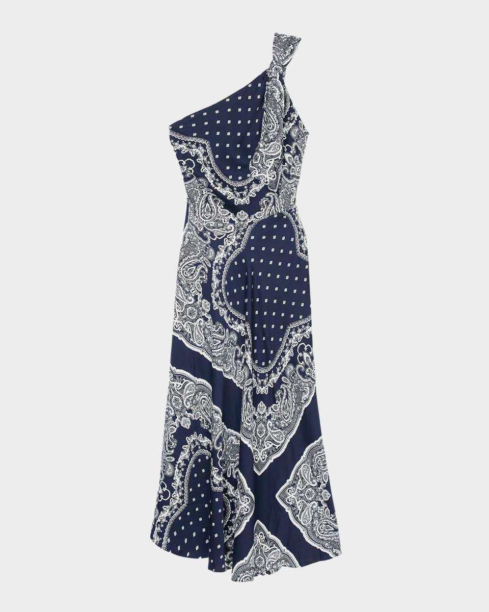 Orlana Asymmetric Maxi Dress